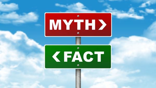 myth fact roadsign